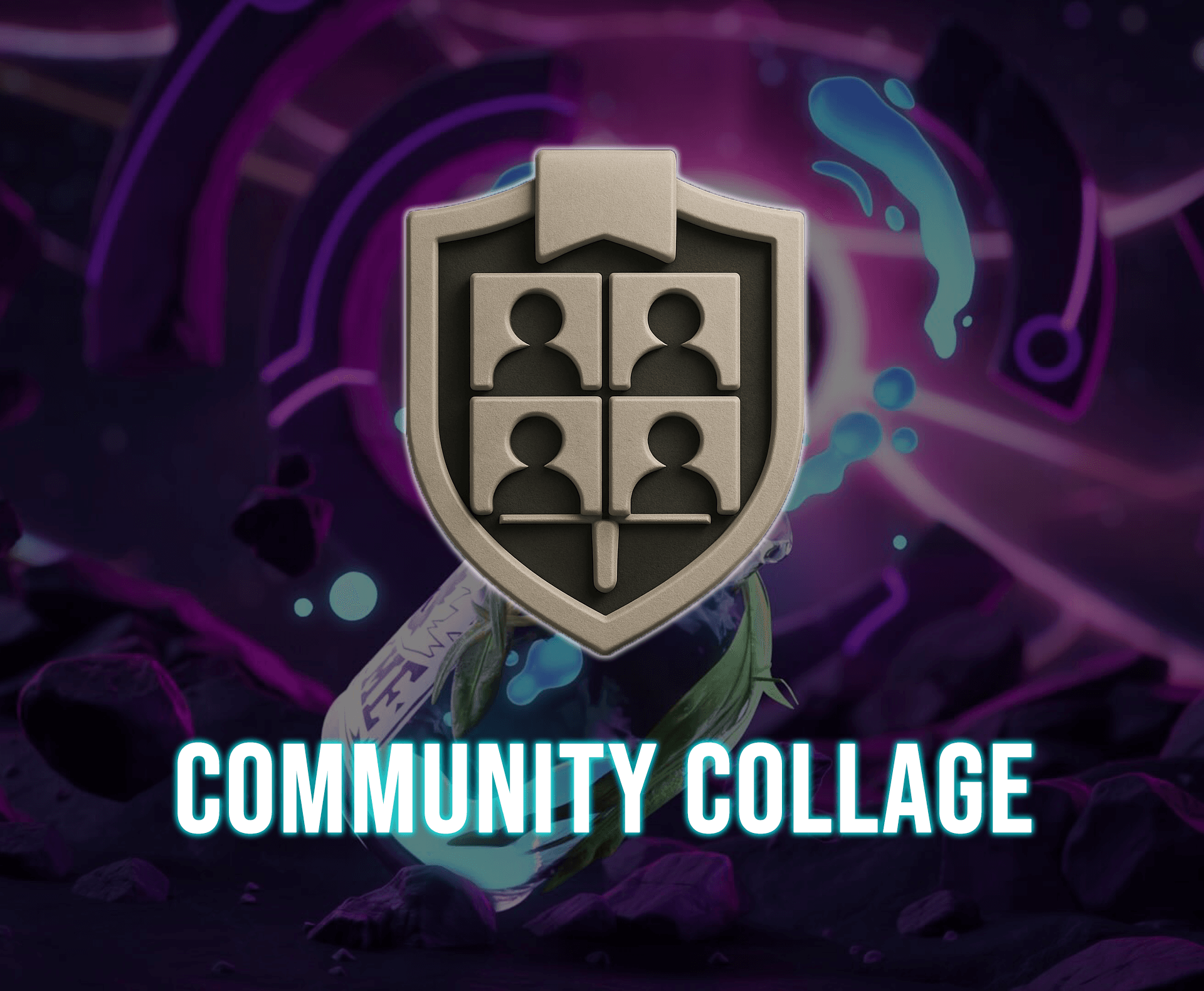 Collage of community activities